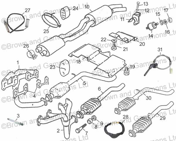 Image for Exhaust System and mountings
